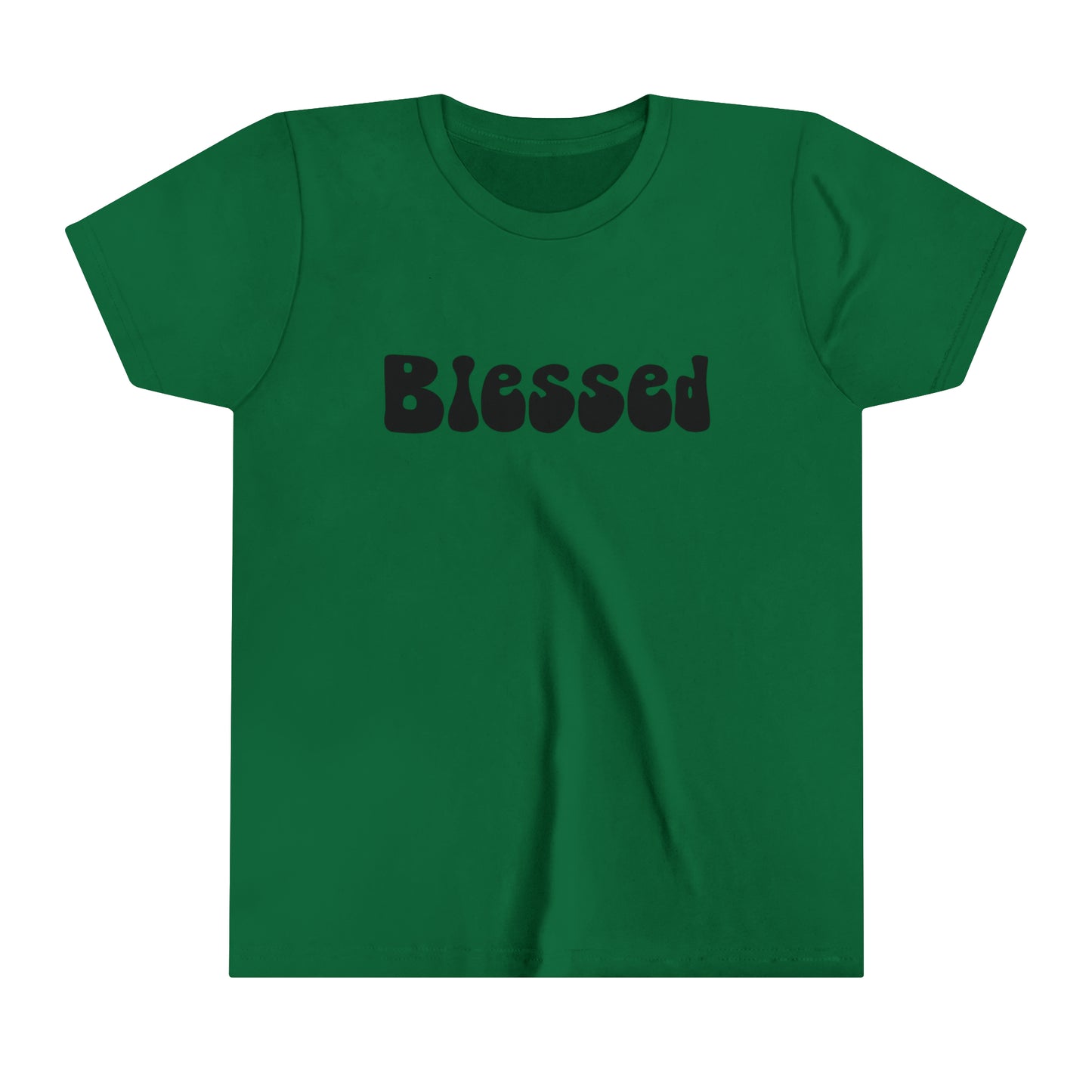 Groovy Blessed Black T-Shirt - Youth