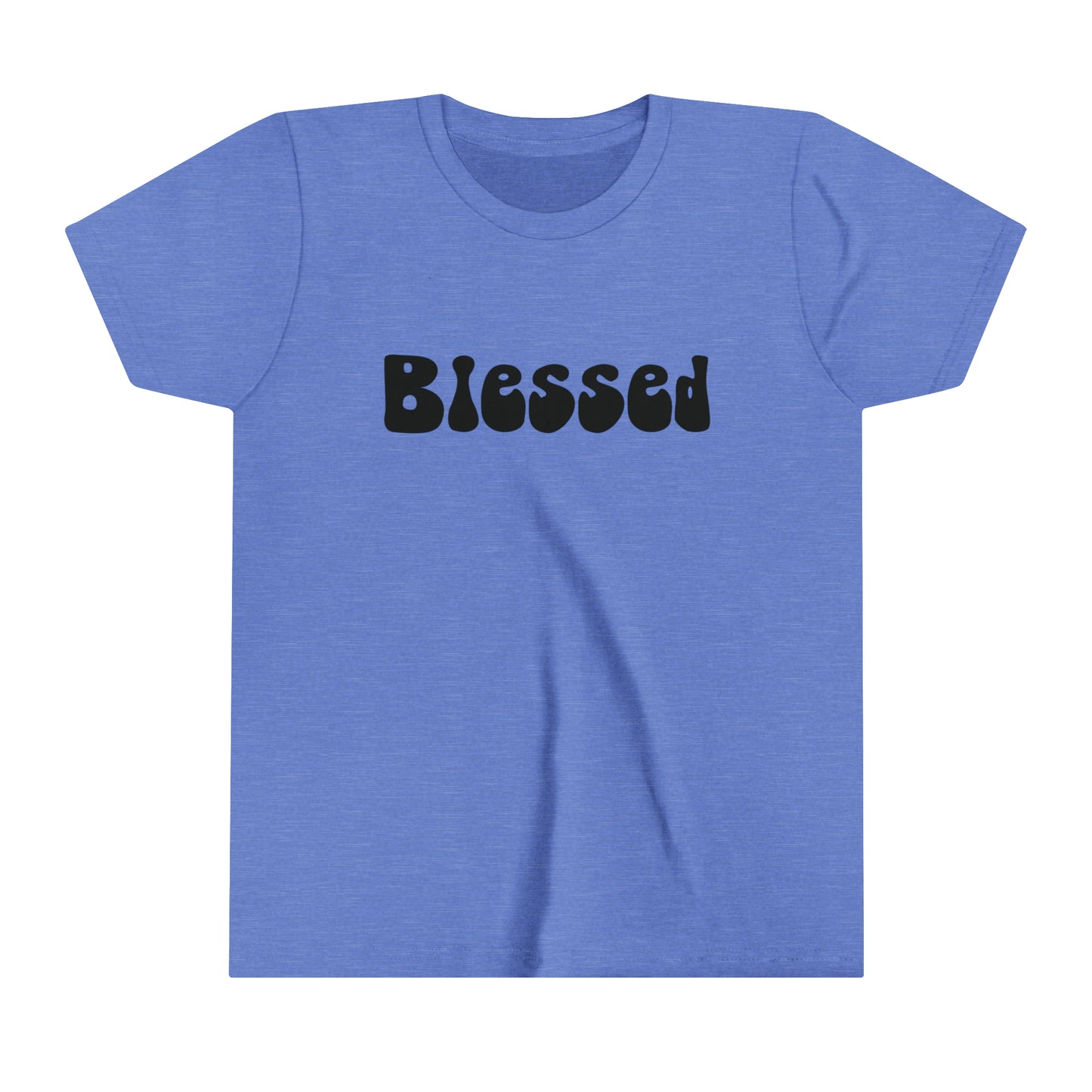 Groovy Blessed Black T-Shirt - Youth
