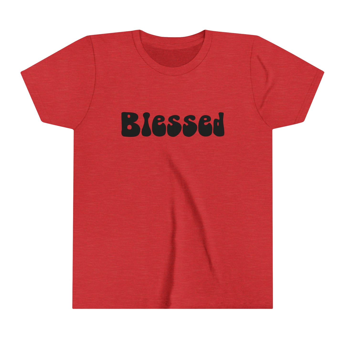 Groovy Blessed Black T-Shirt - Youth