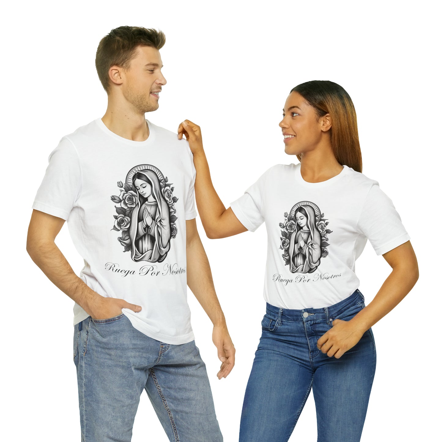 Our Lady of Guadalupe White T-Shirt