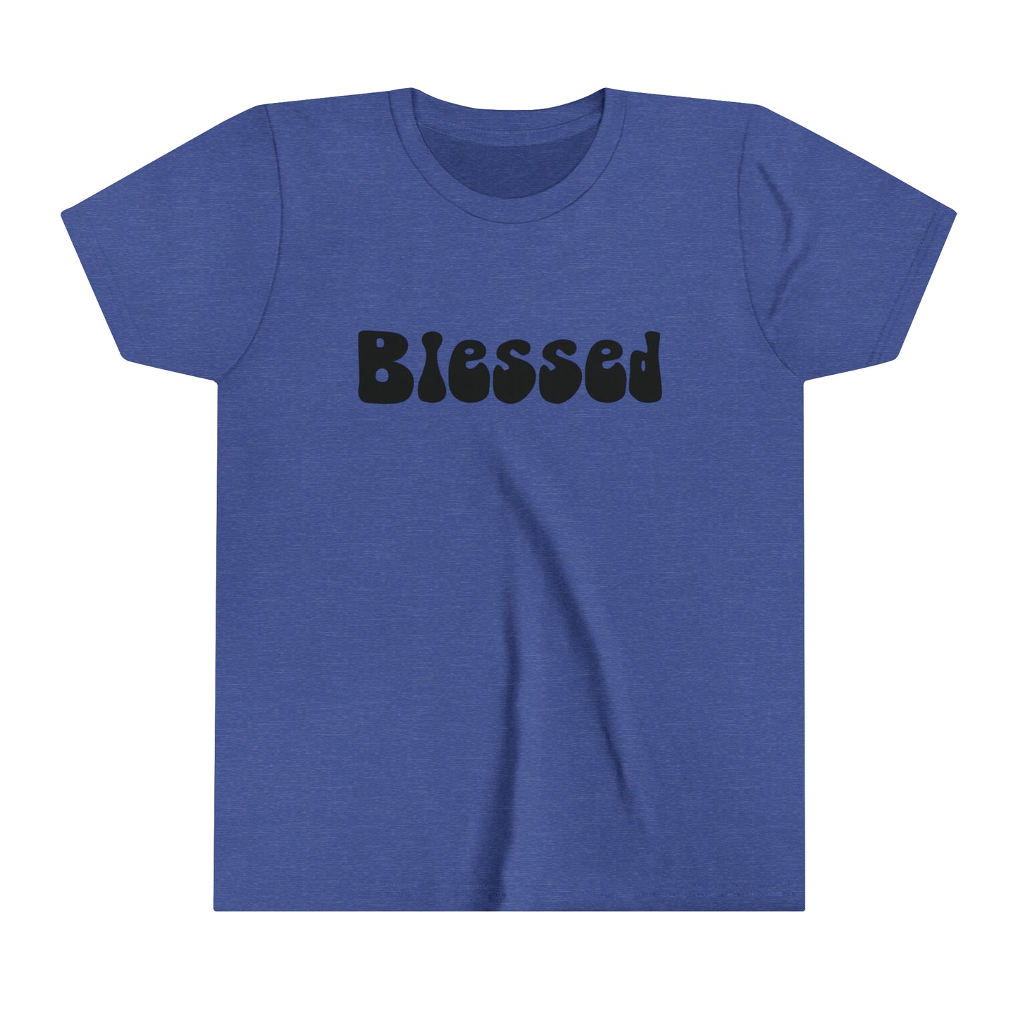 Groovy Blessed Black T-Shirt - Youth