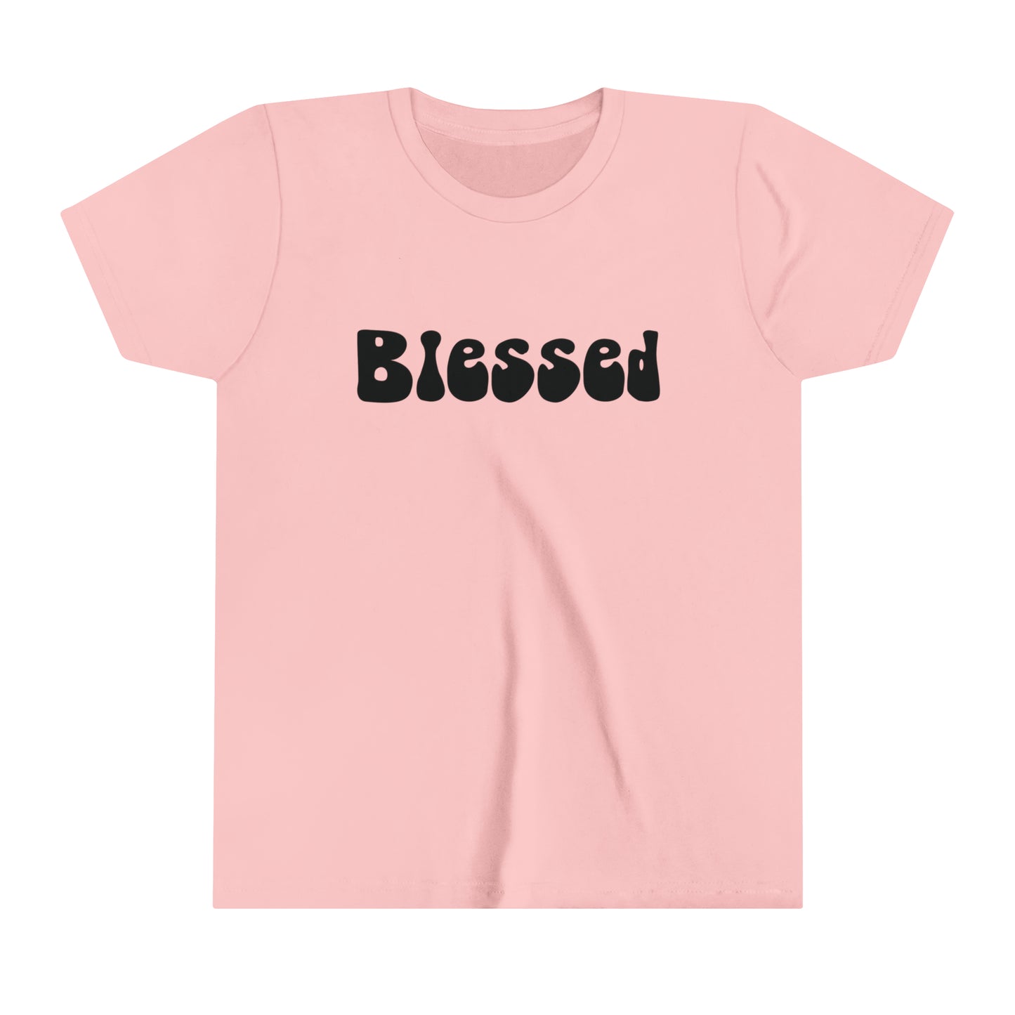 Groovy Blessed Black T-Shirt - Youth