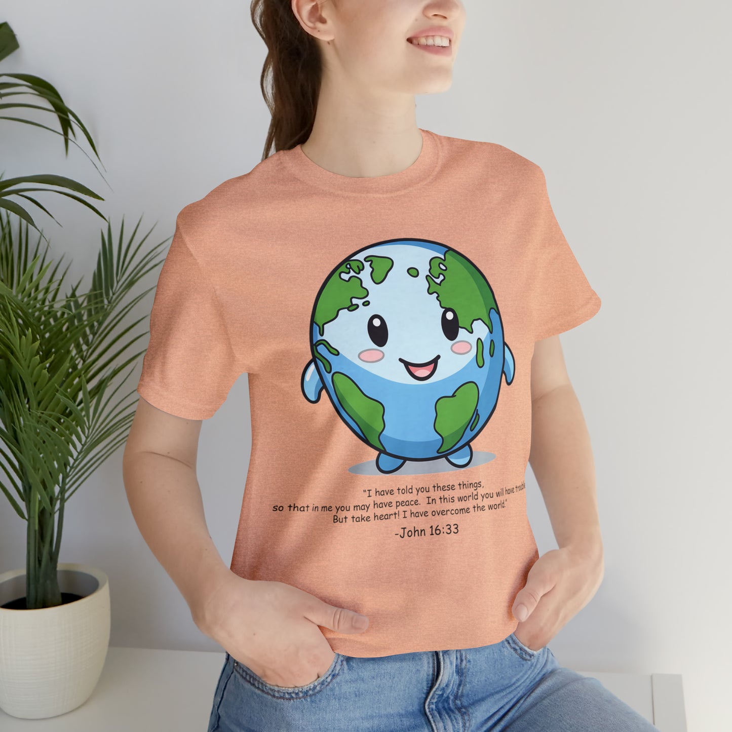 Kawaii Earth T-Shirt