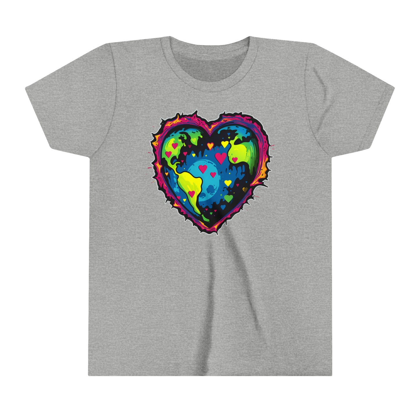Neon 80's Earth T-Shirt - Youth
