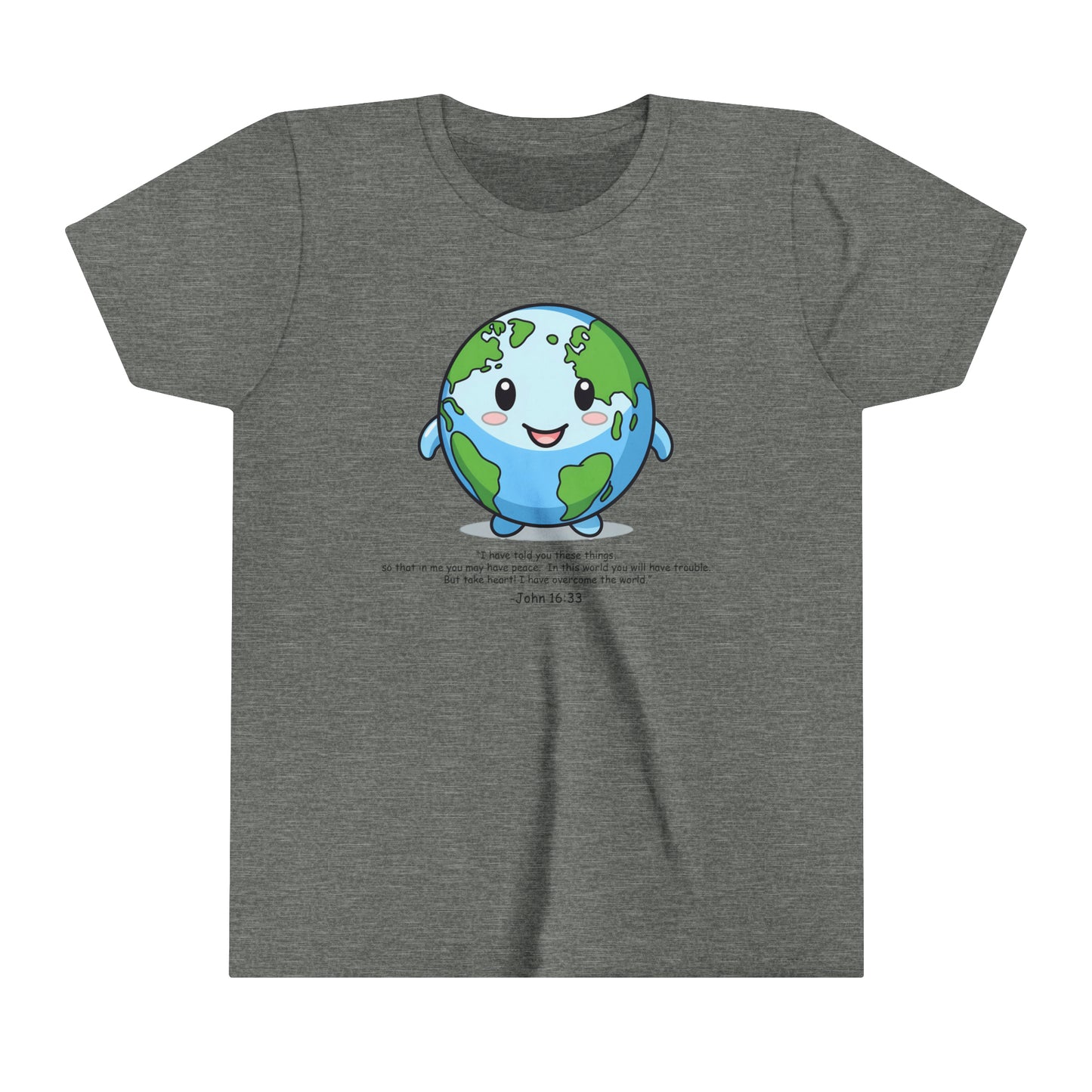 Kawaii Earth T-Shirt - Youth